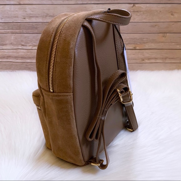 UGG Dannie Mini Backpack Sheepskin In Chestnut - Picture 6 of 10